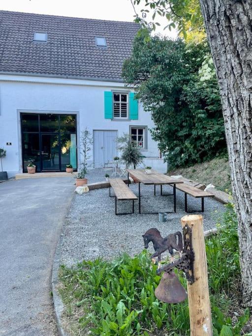 Zauberhafte Ferienscheune Im Hofgut Alte Oelmuehle เอนเงน ภายนอก รูปภาพ